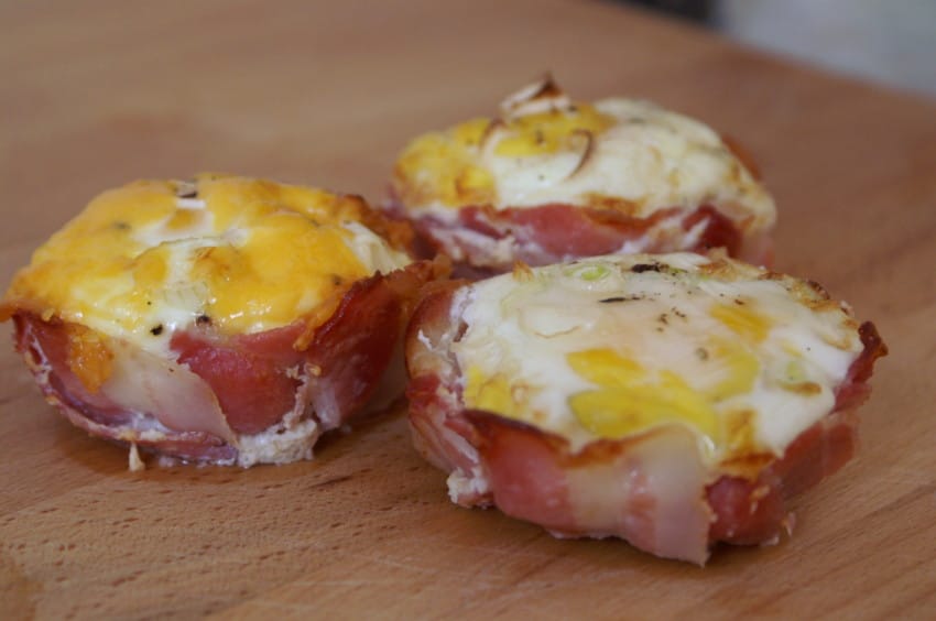 Leckere Bacon & Egg Muffins